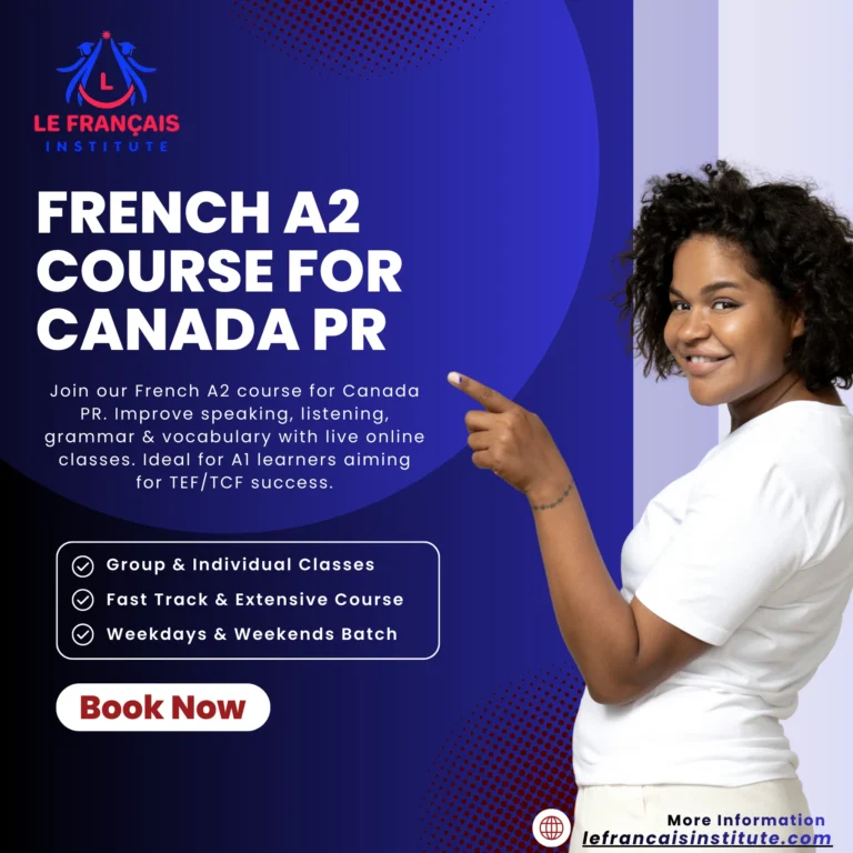 French A2 Course for Canada