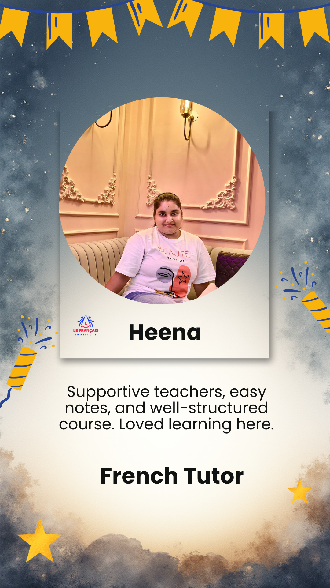 Heena Le Française Institute