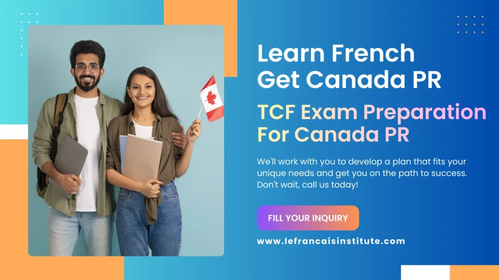 TCF Canada Preparation Course Online With Le Francais Institute